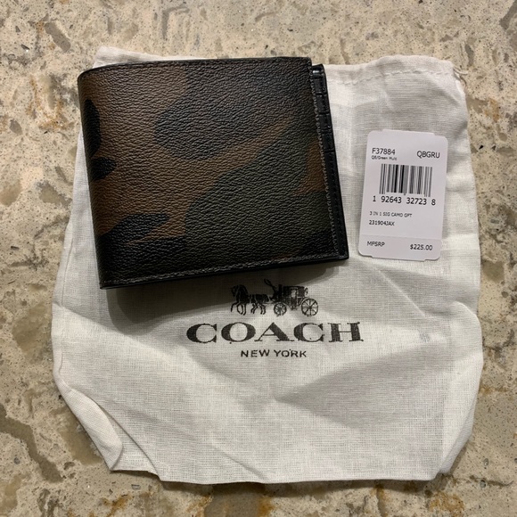 COACH men’s wallet brand new - Picture 1 of 2